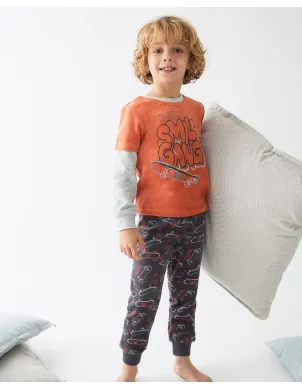 Pijama Infant M/L Niño Tund Smile